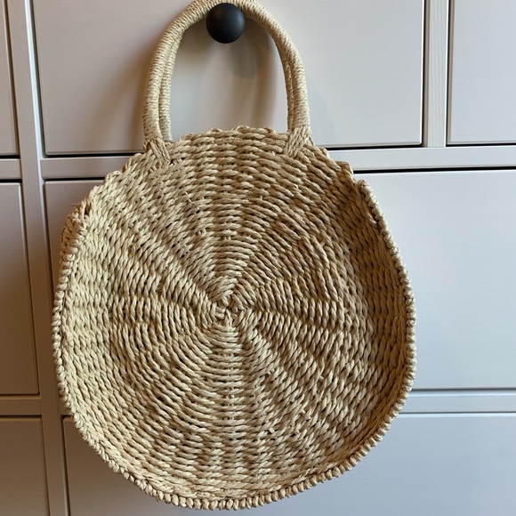 *NEW* Straw Round Bag - Picture 3 of 5